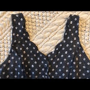 Kimchi Blue Scallop Button Tank